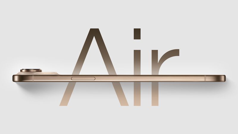 La taille de l'iPhone 17 Air La taille de l'iPhone 17 Air