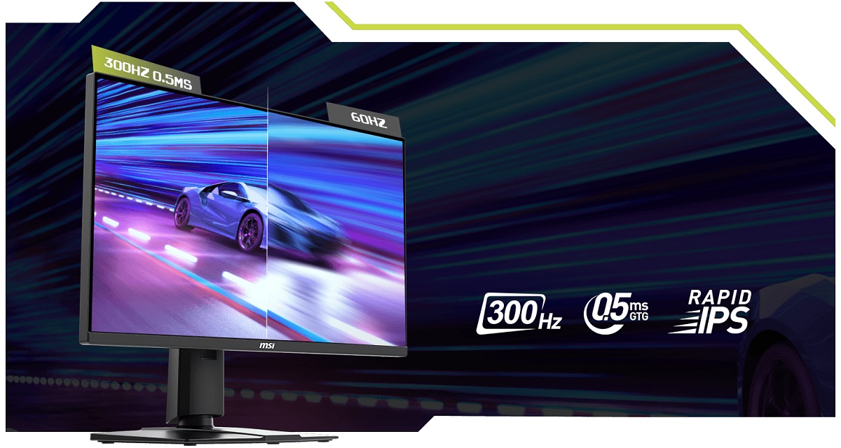 Présentation du moniteur de jeu MSI MAG 255PXF de 25 pouces avec un taux de rafraîchissement allant jusqu'à 300 Hz Présentation du moniteur de jeu MSI MAG 255PXF de 25 pouces avec un taux de rafraîchissement allant jusqu'à 300 Hz