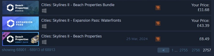 C'était difficile, mais ils ont réussi : les développeurs de Cities Skylines 2 ont présenté l'extension Beach Properties comme le pire produit sur Steam-2 C'était difficile, mais ils ont réussi : les développeurs de Cities Skylines 2 ont présenté l'extension Beach Properties comme le pire produit sur Steam-2