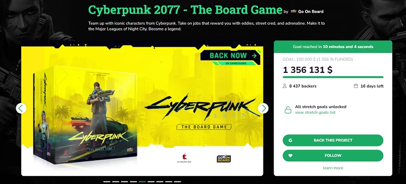 En quelques heures, les joueurs ont récolté près de 1,5 million de dollars pour la version de bureau de Cyberpunk 2077 : les développeurs ont présenté une bande-annonce détaillée du jeu.-2 En quelques heures, les joueurs ont récolté près de 1,5 million de dollars pour la version de bureau de Cyberpunk 2077 : les développeurs ont présenté une bande-annonce détaillée du jeu.-2