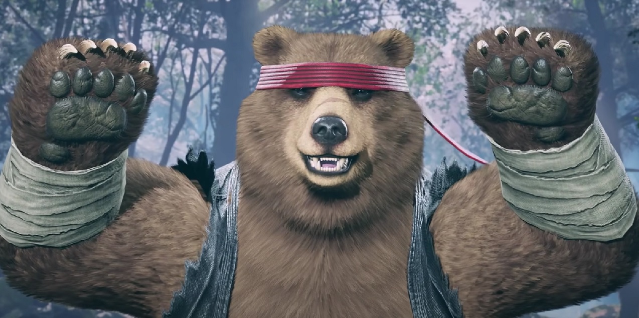 Un ours brutal habillé en humain : la nouvelle bande-annonce de Tekken 8 présente Kuma, le personnage préféré des fans. Un ours brutal habillé en humain : la nouvelle bande-annonce de Tekken 8 présente Kuma, le personnage préféré des fans.