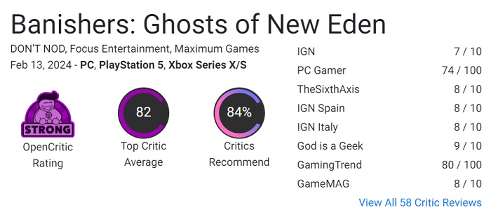 Des scores élevés pour des critiques mitigées : les critiques ont accueilli chaleureusement le jeu d'action Banishers : Ghosts of New Eden-2 Des scores élevés pour des critiques mitigées : les critiques ont accueilli chaleureusement le jeu d'action Banishers : Ghosts of New Eden-2