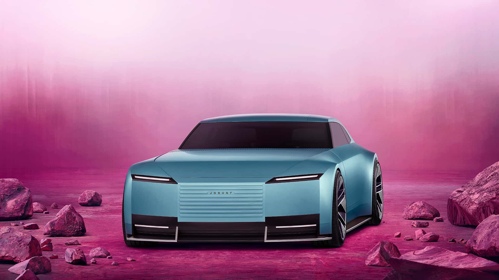 Jaguar Type 00 Concept vue de face Jaguar Type 00 Concept vue de face