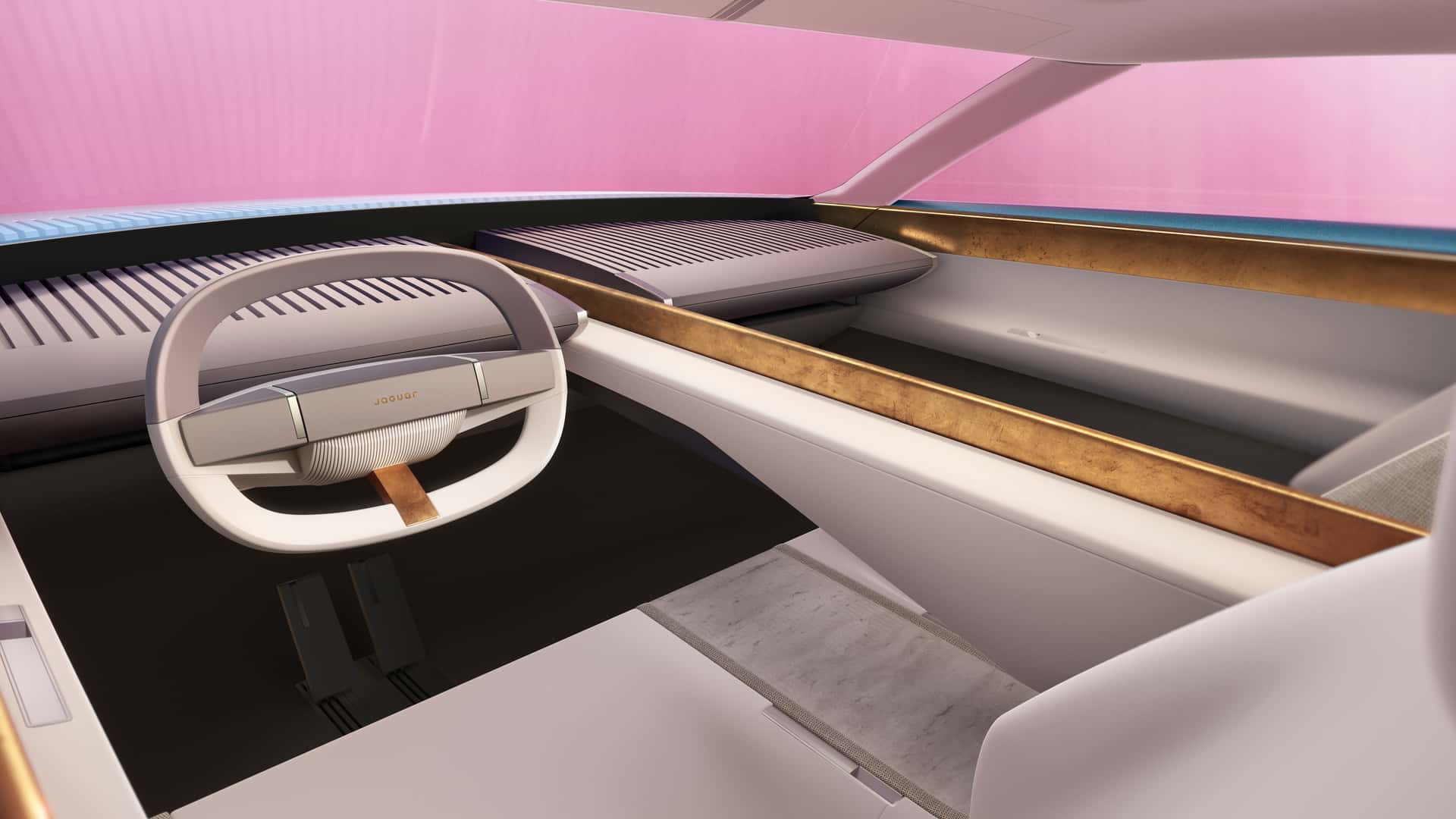 Intérieur de la Jaguar Type 00 Concept Intérieur de la Jaguar Type 00 Concept