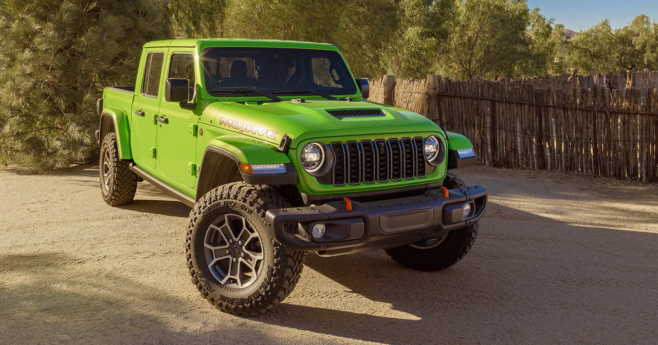 Jeep Gladiator en vert Mojito Jeep Gladiator en vert Mojito