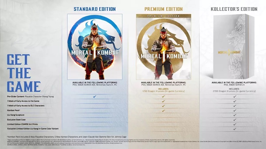 Trois éditions du jeu de combat Mortal Kombat 1 ont été publiées. L'édition collector comprendra une figurine de l'antagoniste principal du jeu.-3 Trois éditions du jeu de combat Mortal Kombat 1 ont été publiées. L'édition collector comprendra une figurine de l'antagoniste principal du jeu.-3