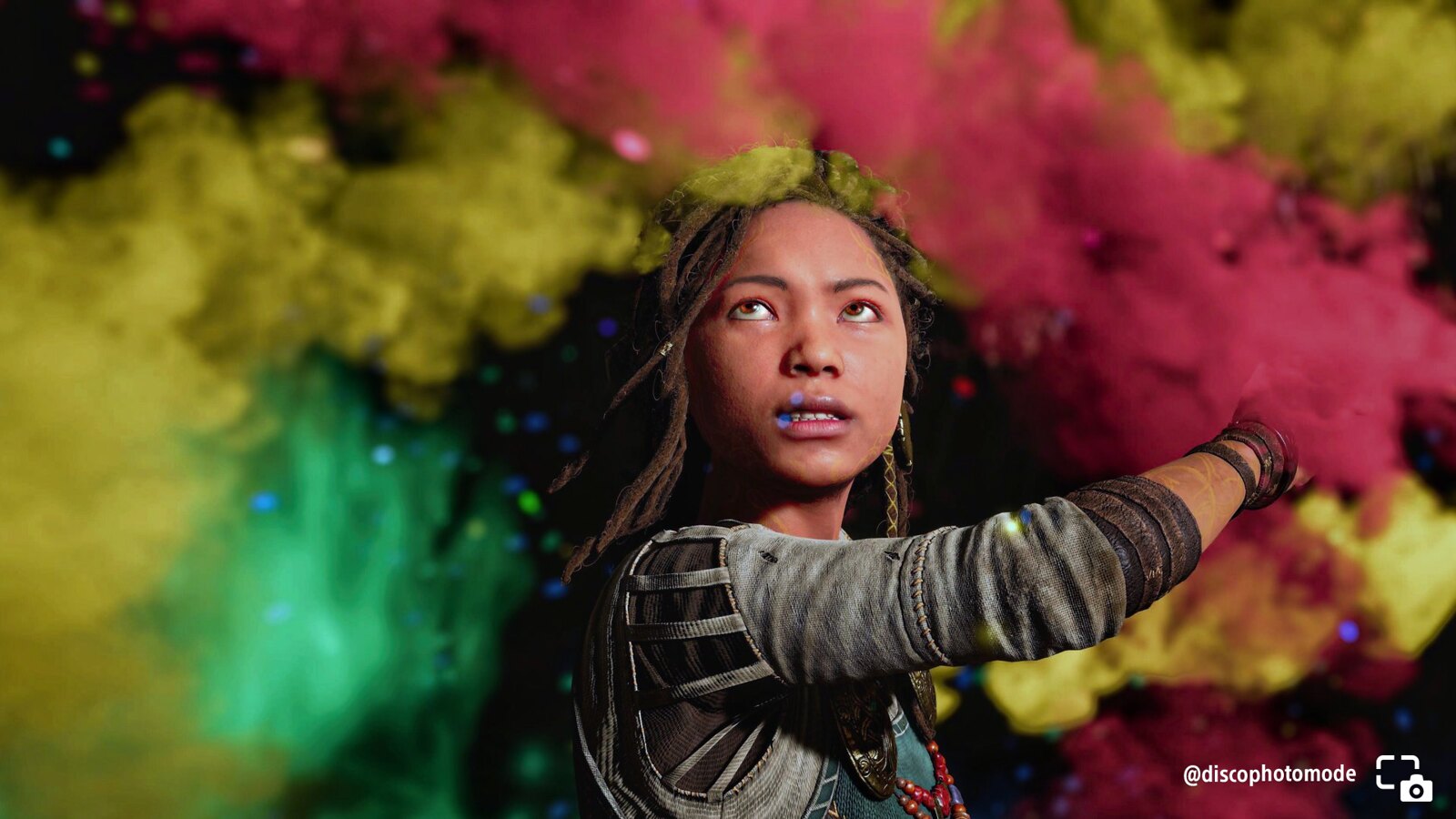 Kratos brutal, lieux fabuleux et clichés colorés : le blog PlayStation a publié les meilleures photos prises par les joueurs dans God of War Ragnarok-5