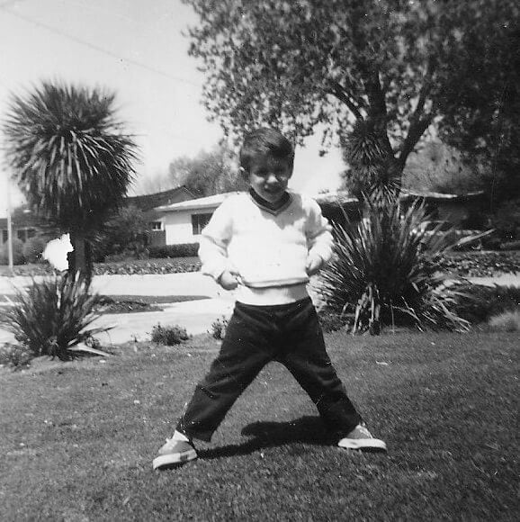Kevin Mitnick à l'âge de 3 ans. Illustration : mitnicksecurity.com