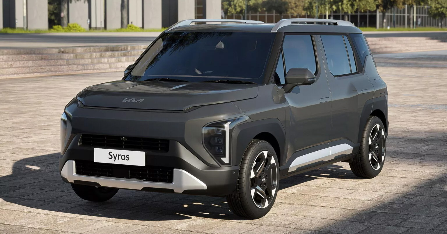 Kia Syros, un crossover compact au design anguleux Kia Syros, un crossover compact au design anguleux