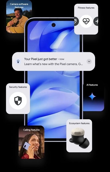 Fonctionnalité de protection contre le vol dans le Google Pixel 9a Fonctionnalité de protection contre le vol dans le Google Pixel 9a