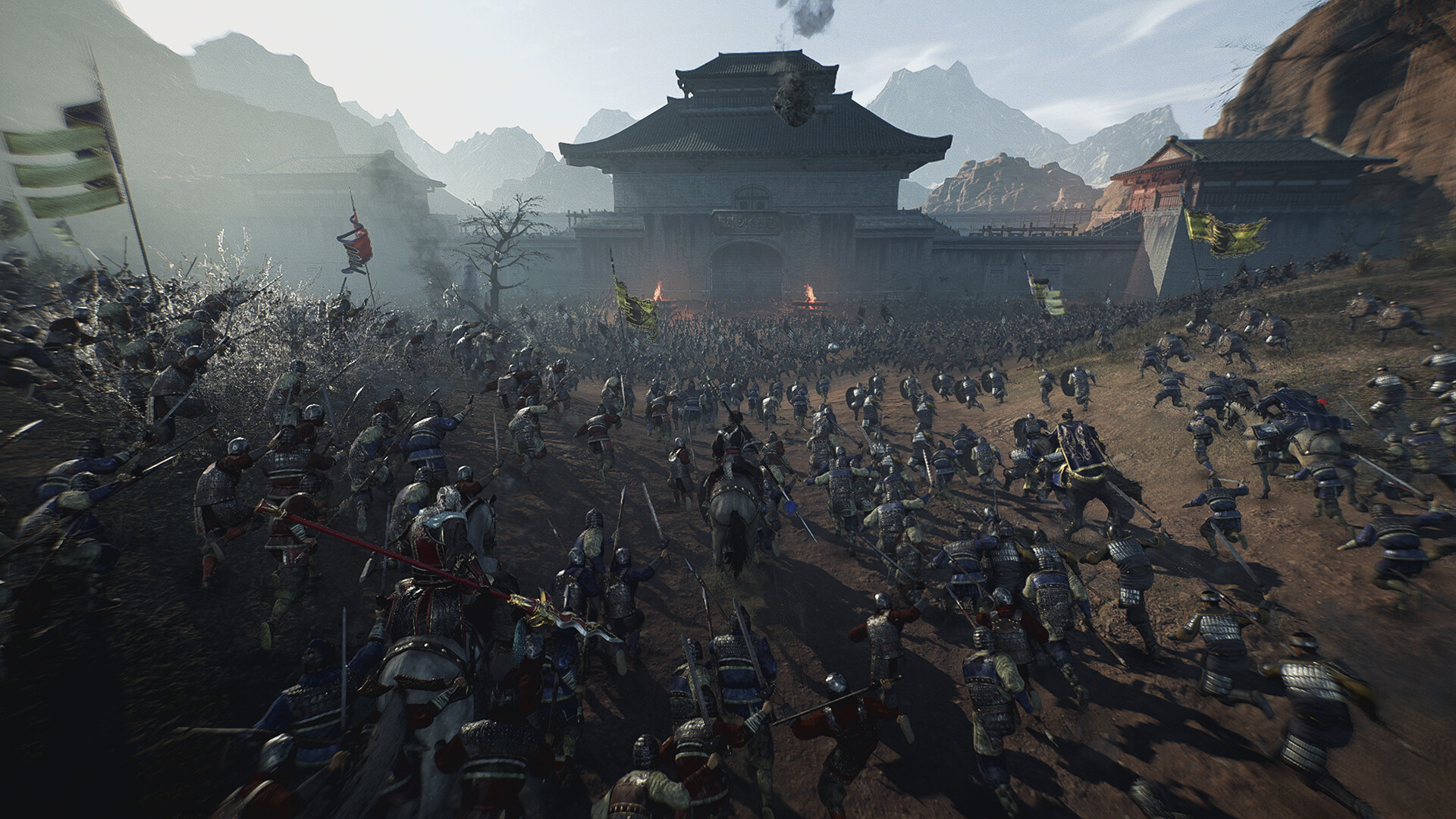 Une scène du jeu DYNASTY WARRIORS : ORIGINES Une scène du jeu DYNASTY WARRIORS : ORIGINES
