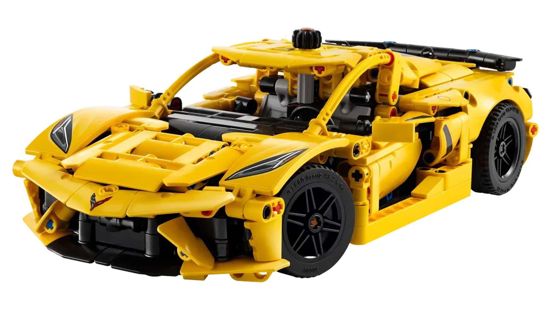 Intérieur du modèle Lego Technic Corvette Stingray C8 Intérieur du modèle Lego Technic Corvette Stingray C8