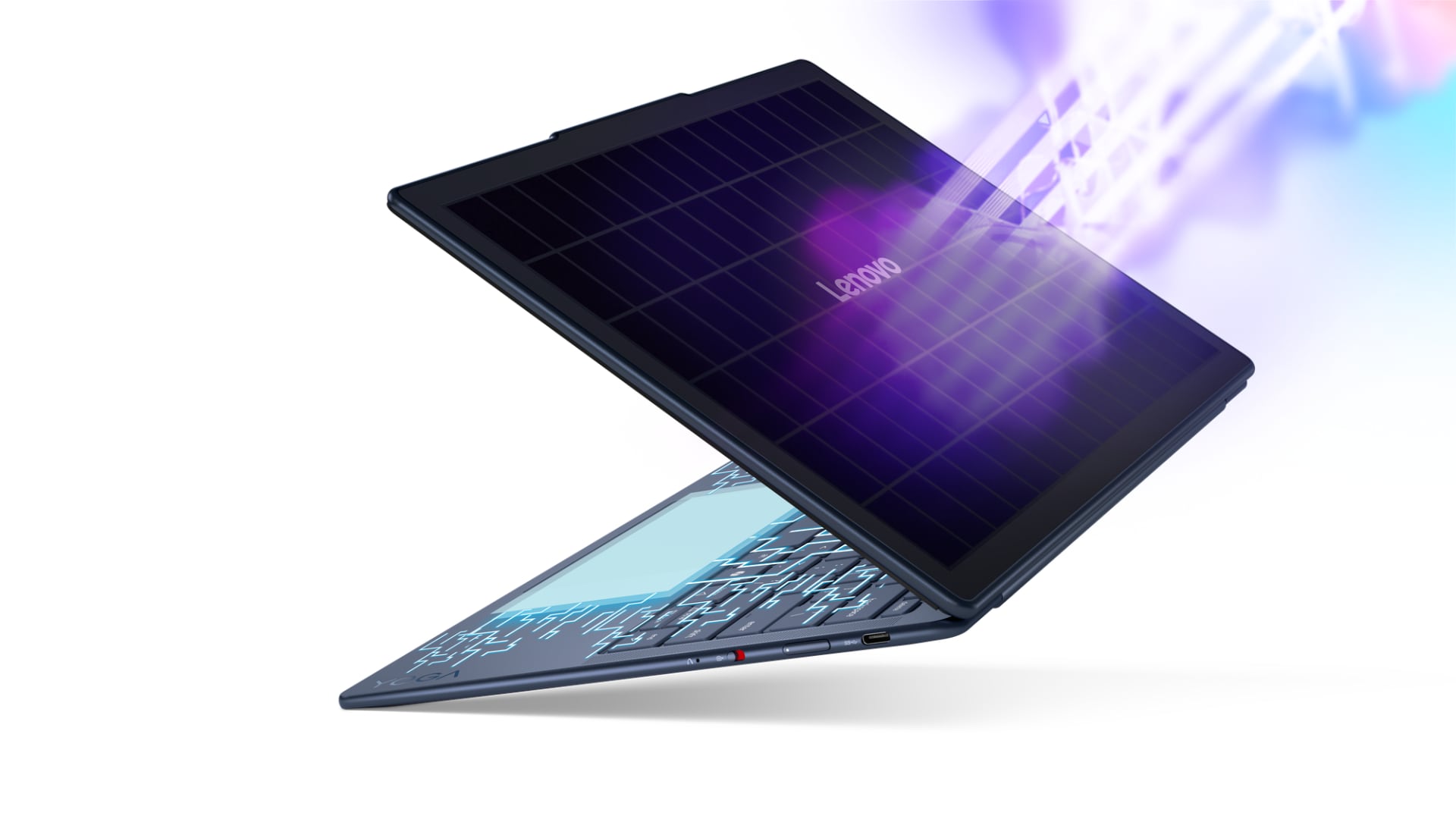 Yoga Solar PC - un ordinateur portable alimenté par l'énergie solaire Yoga Solar PC - un ordinateur portable alimenté par l'énergie solaire