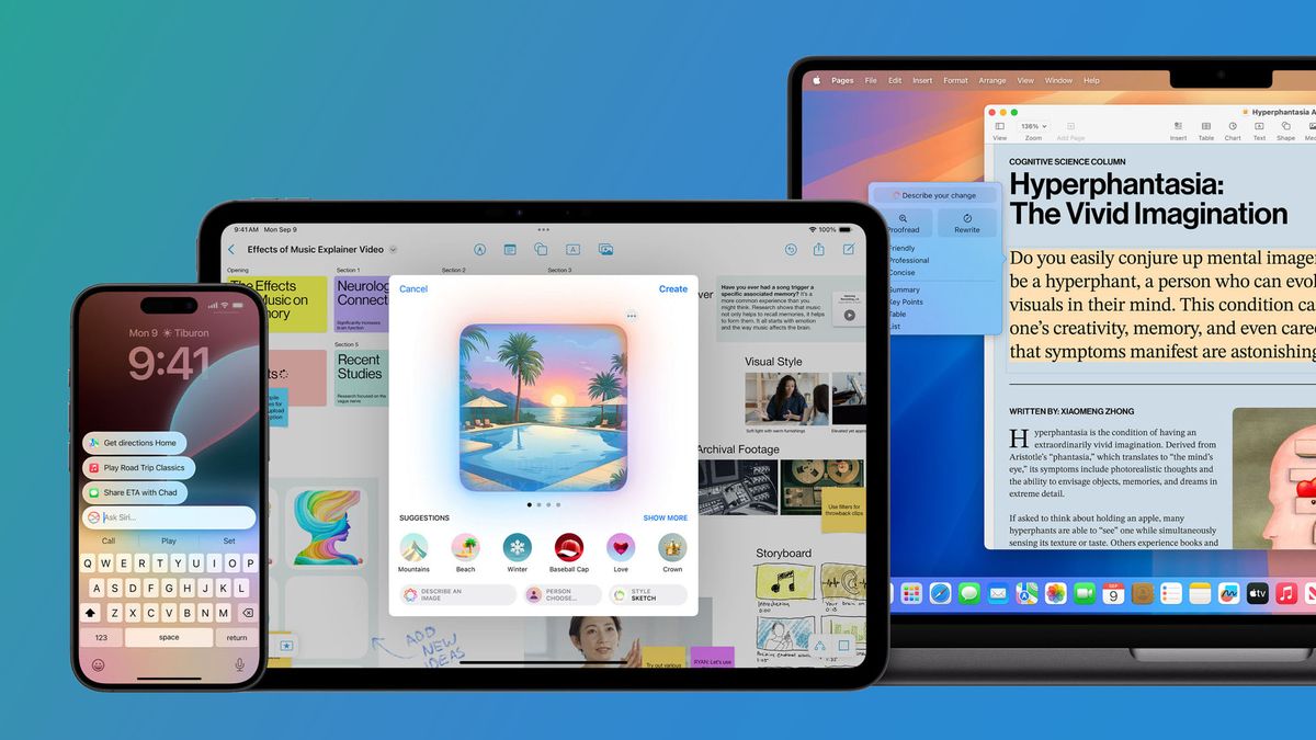 macOS Sequoia 15. illustration : TechRadar macOS Sequoia 15. illustration : TechRadar