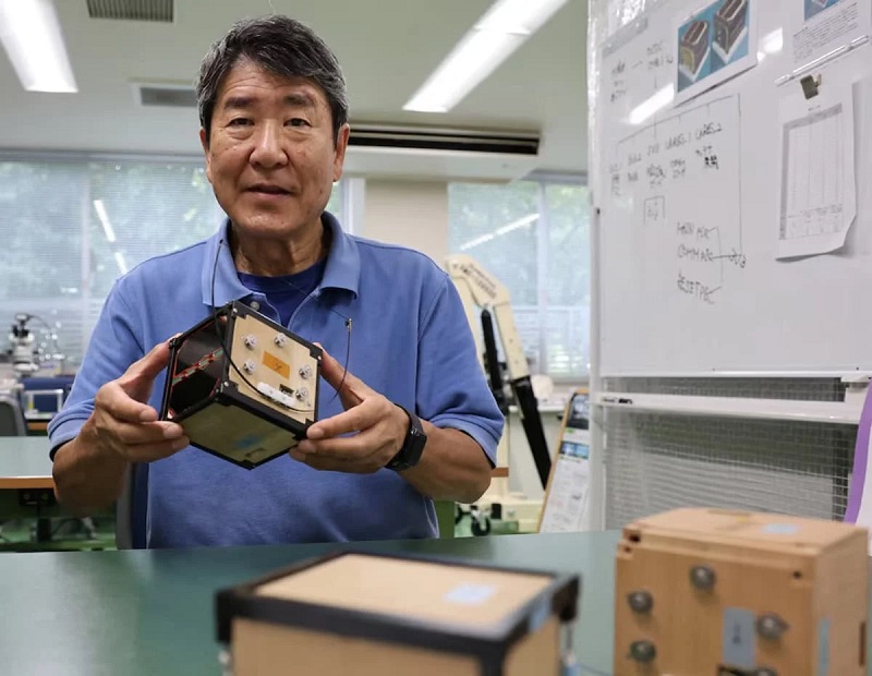 Les Japonais ont envoyé un satellite LignoSat en bois dans l'espace-2 Les Japonais ont envoyé un satellite LignoSat en bois dans l'espace-2
