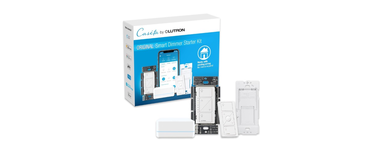 Lutron Caséta Wireless Smart Lighting Dimmer Switch (gradateur d'éclairage intelligent sans fil) Lutron Caséta Wireless Smart Lighting Dimmer Switch (gradateur d'éclairage intelligent sans fil)