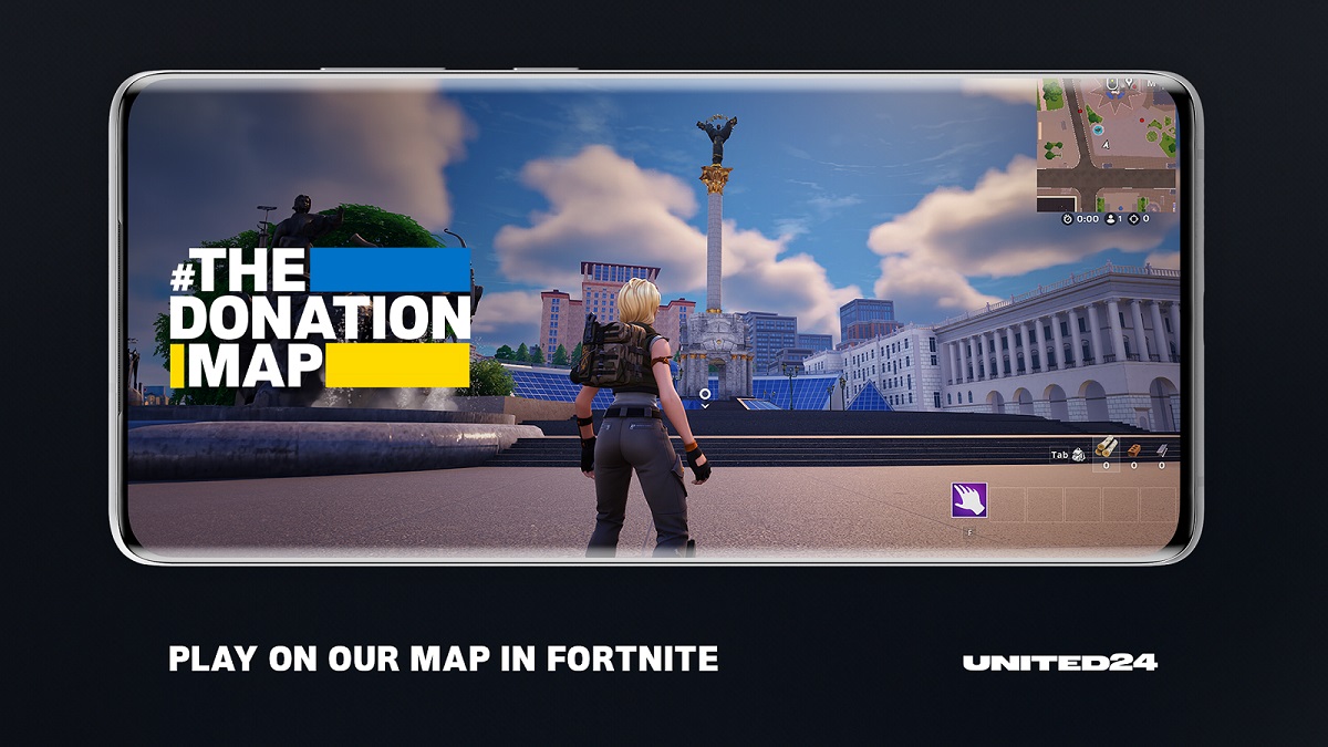 Participez ! Fortnite offre une occasion unique d'aider à la reconstruction de l'Ukraine en se promenant dans le centre virtuel de Kiev. Participez ! Fortnite offre une occasion unique d'aider à la reconstruction de l'Ukraine en se promenant dans le centre virtuel de Kiev.