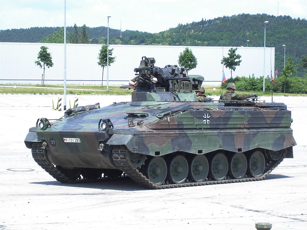 Véhicule de combat d'infanterie Marder 1A3 Véhicule de combat d'infanterie Marder 1A3. Illustration : Wikipédia