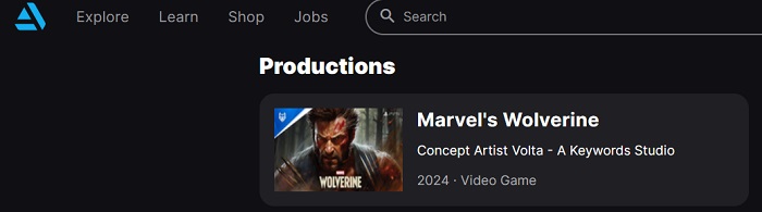 Marvel's Wolverine pourrait sortir dès 2024 : informations importantes trouvées dans le profil de l'artiste conceptuel du jeu-2 Marvel's Wolverine pourrait sortir dès 2024 : informations importantes trouvées dans le profil de l'artiste conceptuel du jeu-2