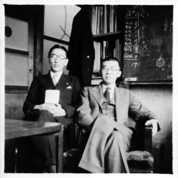 Akio Morita et Masaru Ibuka en 1946