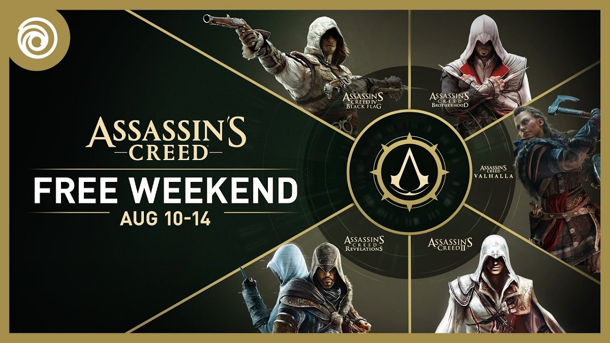 Ubisoft annonce un week-end gratuit pour cinq jeux de la franchise Assassin's Creed et des réductions importantes sur la plupart des jeux de la série. Ubisoft annonce un week-end gratuit pour cinq jeux de la franchise Assassin's Creed et des réductions importantes sur la plupart des jeux de la série.