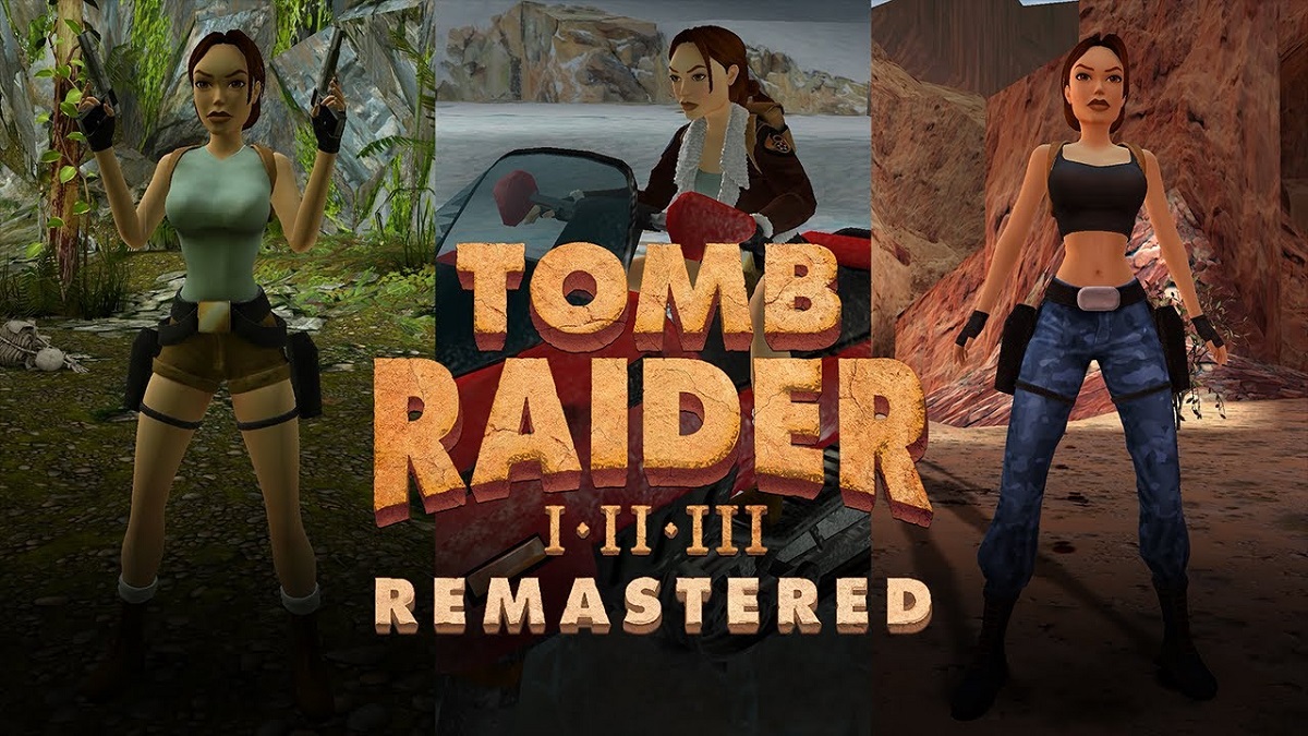 Les seins de Lara Croft ne sont plus triangulaires ! Des journalistes spécialisés dans les jeux vidéo ont présenté des extraits de Tomb Raider I-III Remastered. Les seins de Lara Croft ne sont plus triangulaires ! Des journalistes spécialisés dans les jeux vidéo ont présenté des extraits de Tomb Raider I-III Remastered.