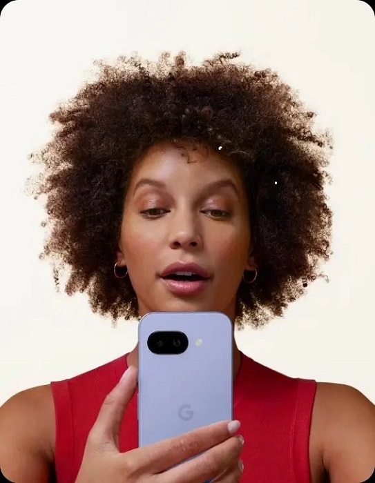 Rendu du Google Pixel 9a en couleur Peony Rendu du Google Pixel 9a en couleur Peony