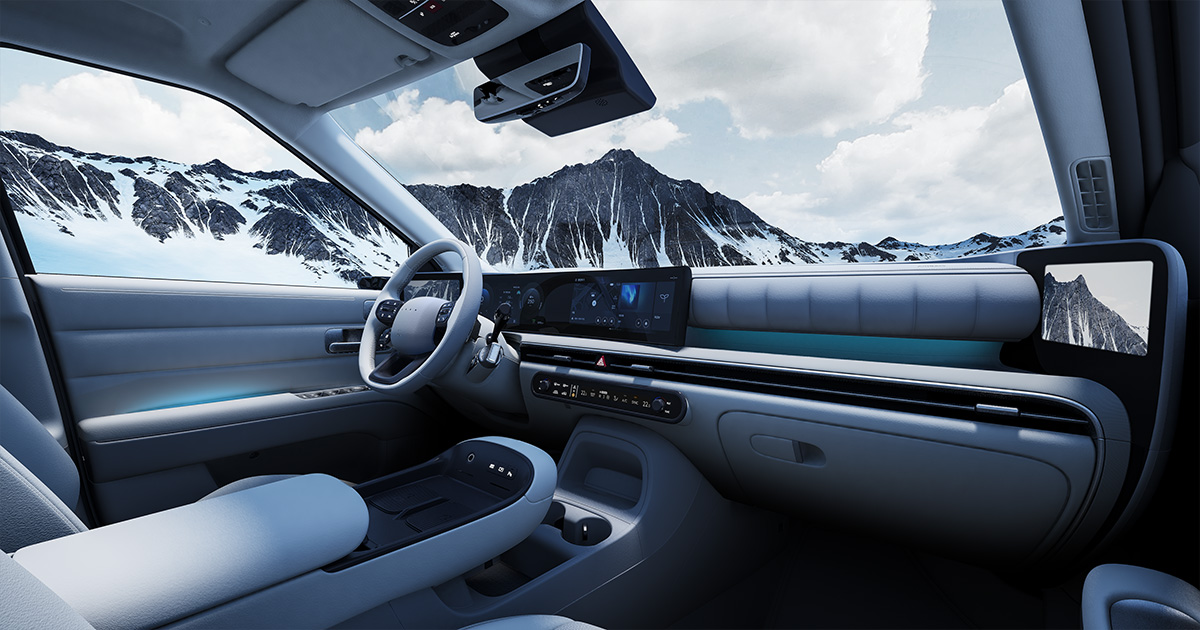 Hyundai NEXO FCEV intérieur - vue 1 Hyundai NEXO FCEV intérieur - vue 1