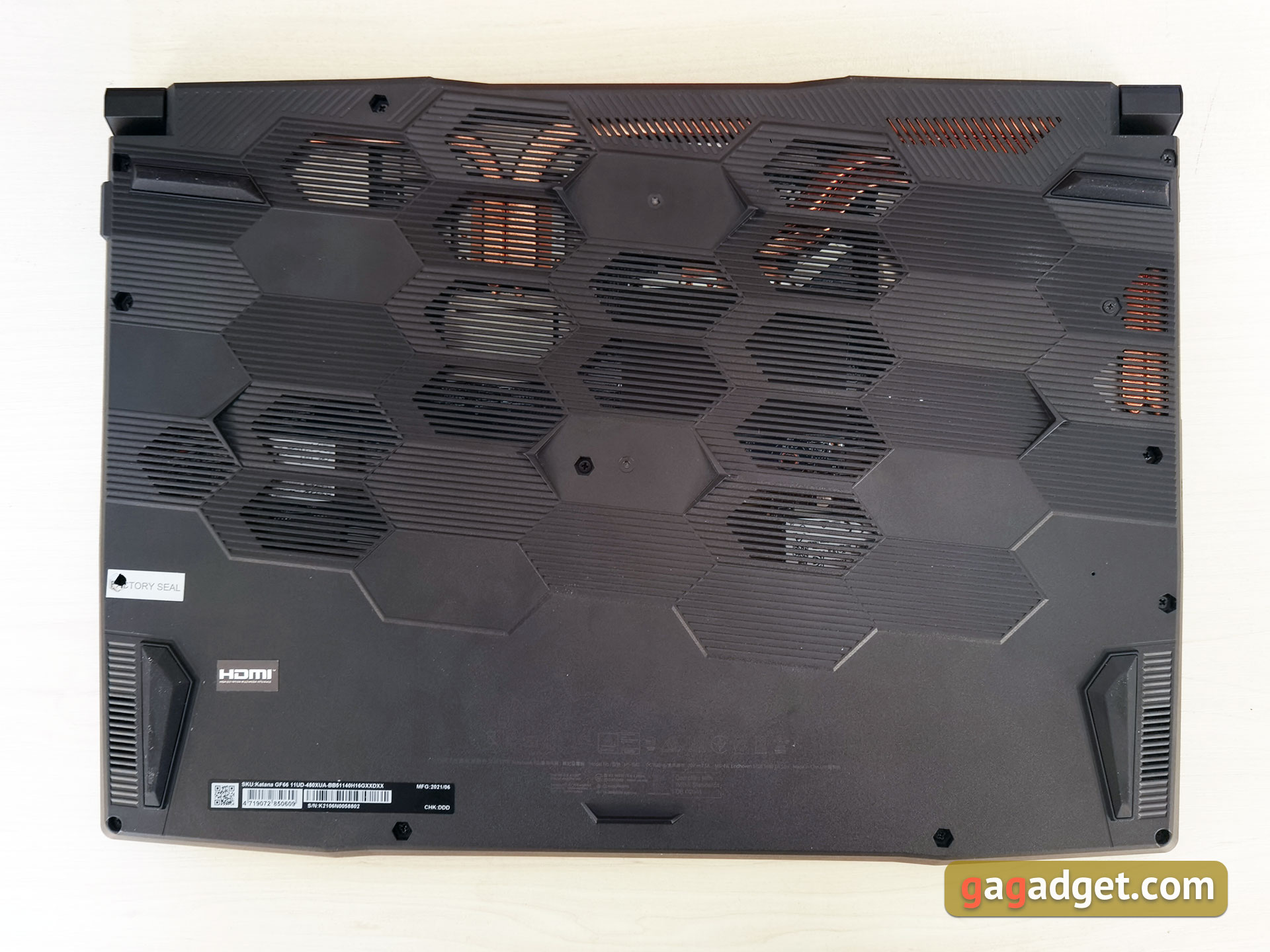 Test du MSI Katana GF66 11UD : une arme pratique pour un samouraï virtuel-18 Test du MSI Katana GF66 11UD : une arme pratique pour un samouraï virtuel-18