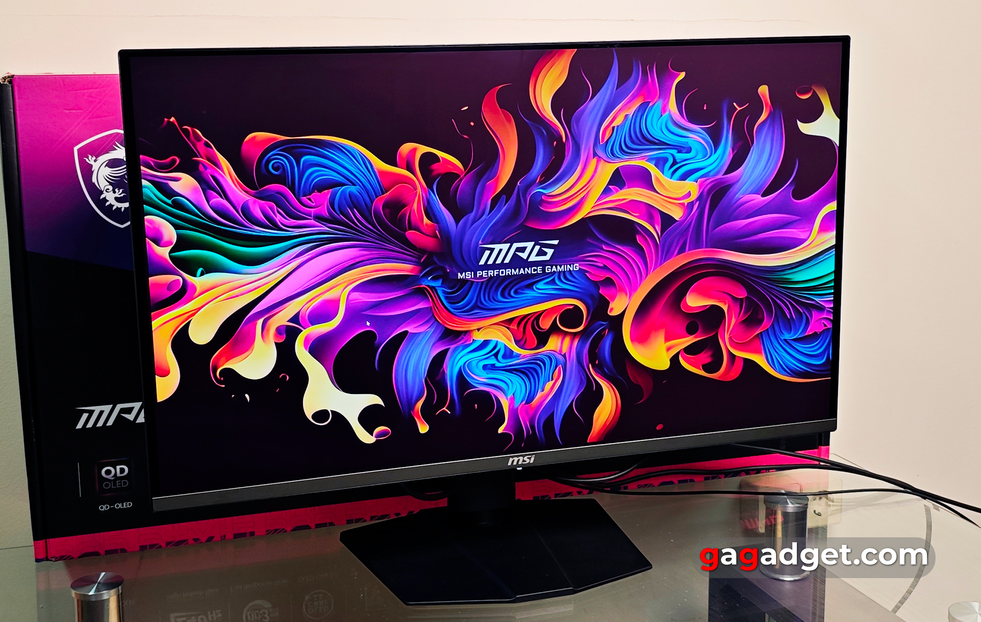 Огляд MSI MPG 321URX QD-OLED Огляд MSI MPG 321URX QD-OLED
