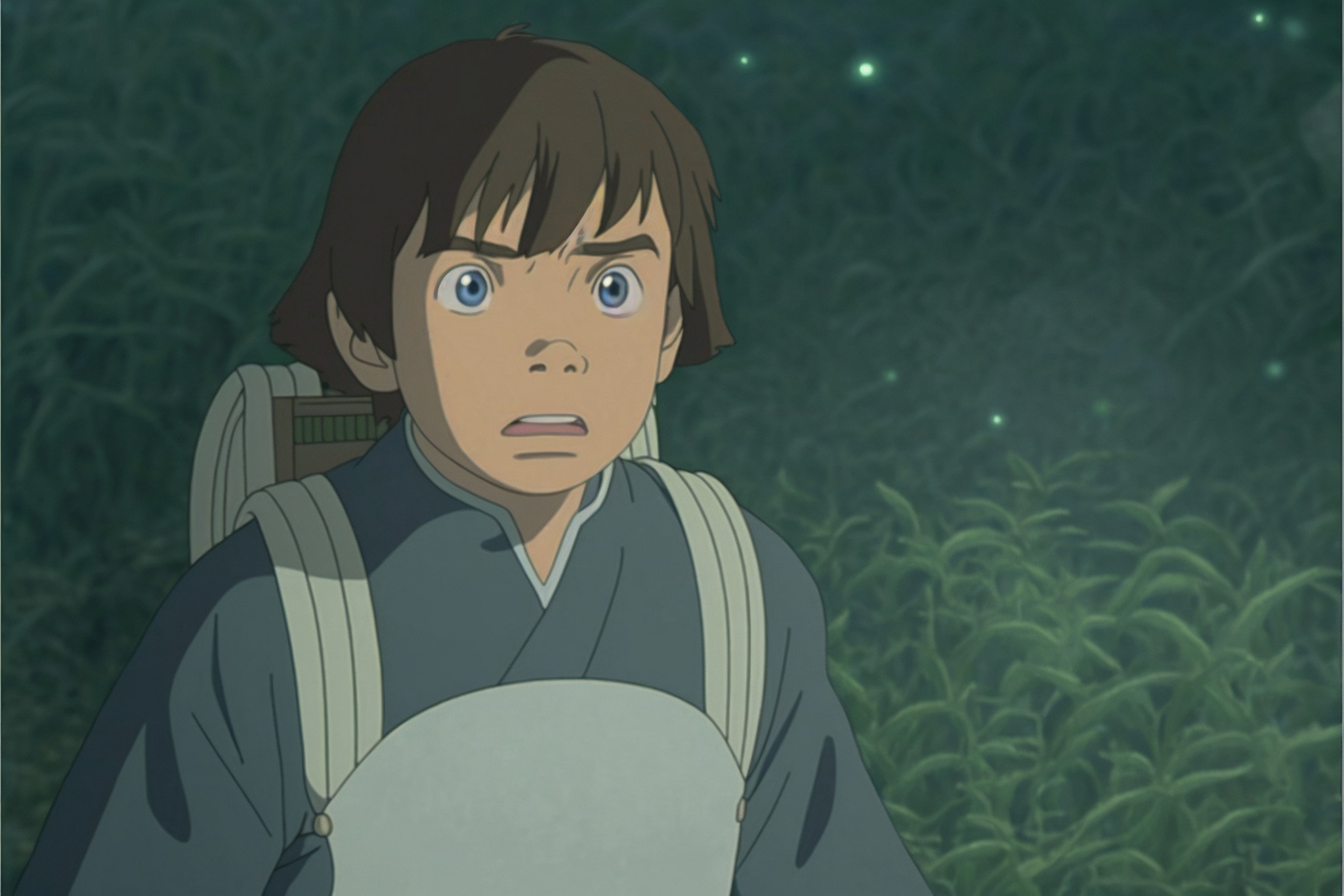 Le réseau neuronal Nijijourney représente les personnages emblématiques de Star Wars dans le style du Studio Ghibli-2