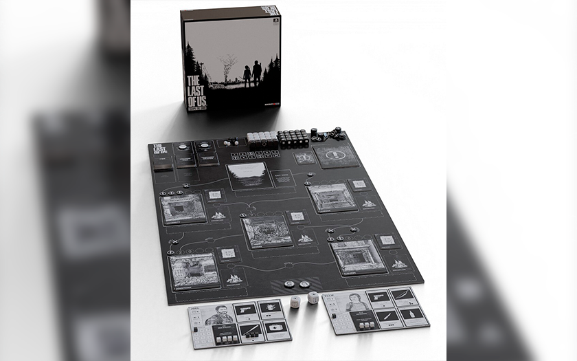 Naughty Dog a annoncé le jeu de société The Last of Us : Escape the Dark dans un style noir et blanc. Il aura des règles simples et mettra l'accent sur la coopération.-2 Naughty Dog a annoncé le jeu de société The Last of Us : Escape the Dark dans un style noir et blanc. Il aura des règles simples et mettra l'accent sur la coopération.-2