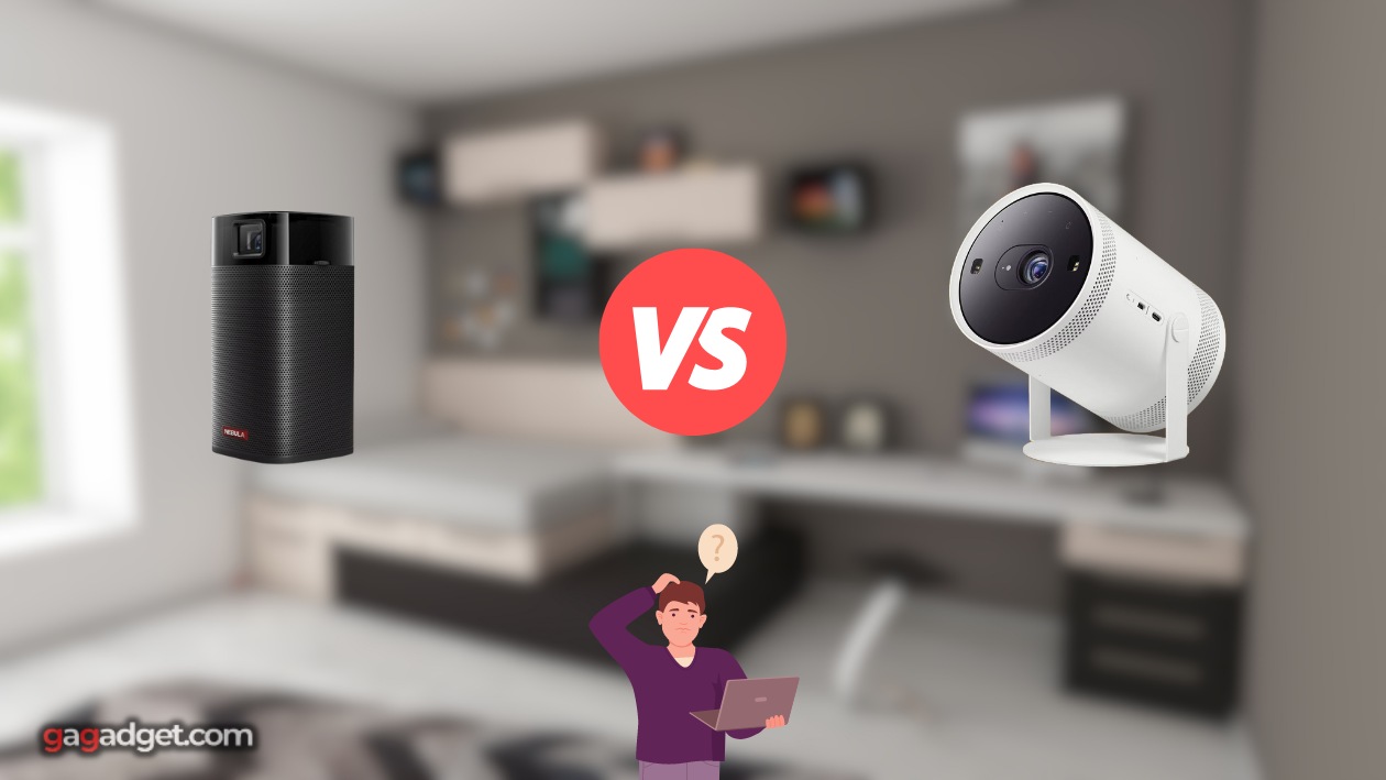 Nebula Apollo vs Samsung Freestyle in 2025 Nebula Apollo vs Samsung Freestyle in 2025