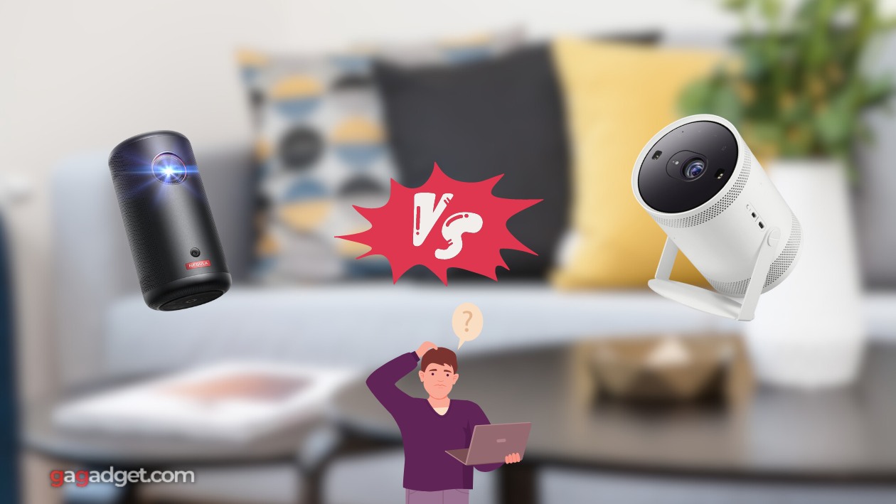 Nebula Capsule 3 vs Samsung Freestyle 2025 Nebula Capsule 3 vs Samsung Freestyle 2025