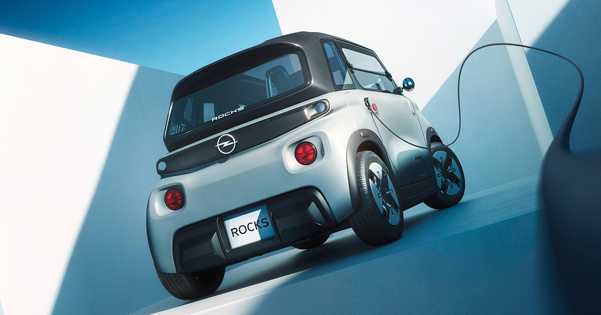 L'Opel Rocks actualisée - vue de face