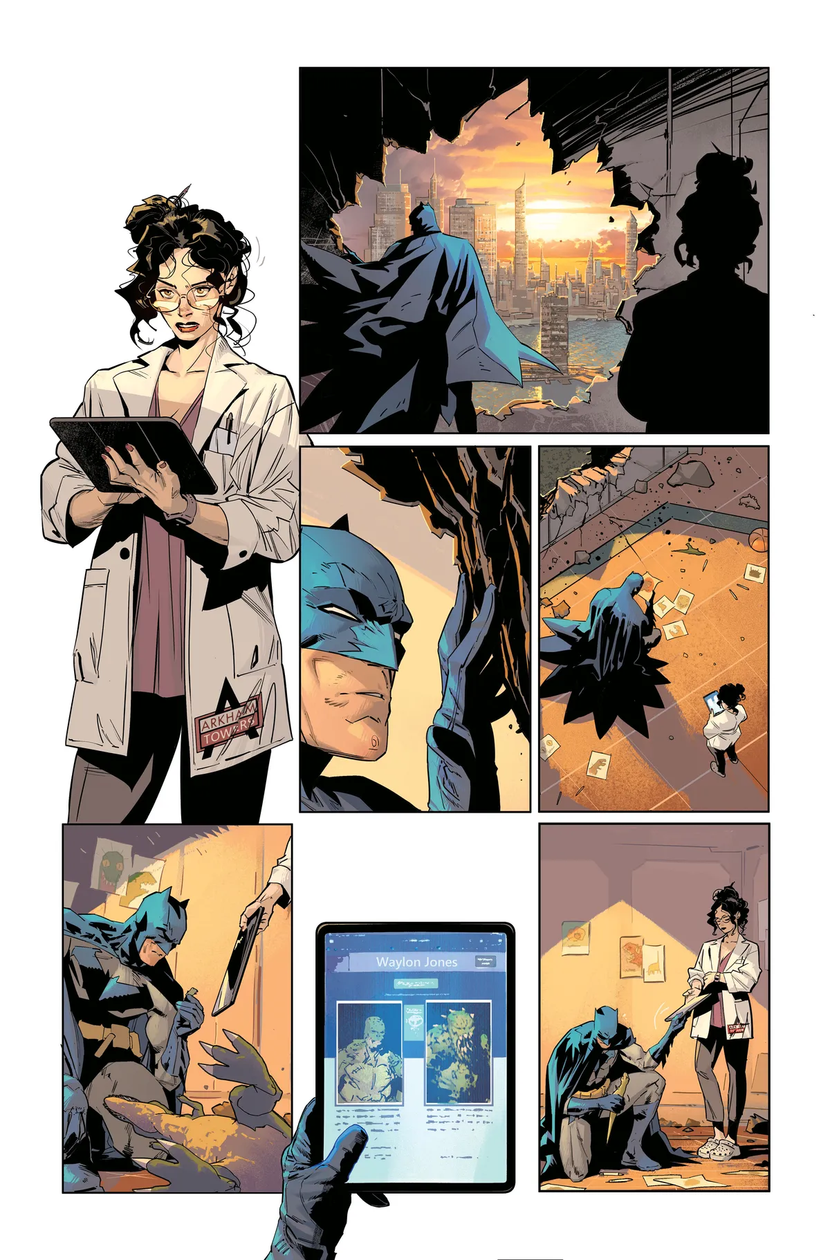 L'équipe créative de Batman #1 L'équipe créative de Batman #1