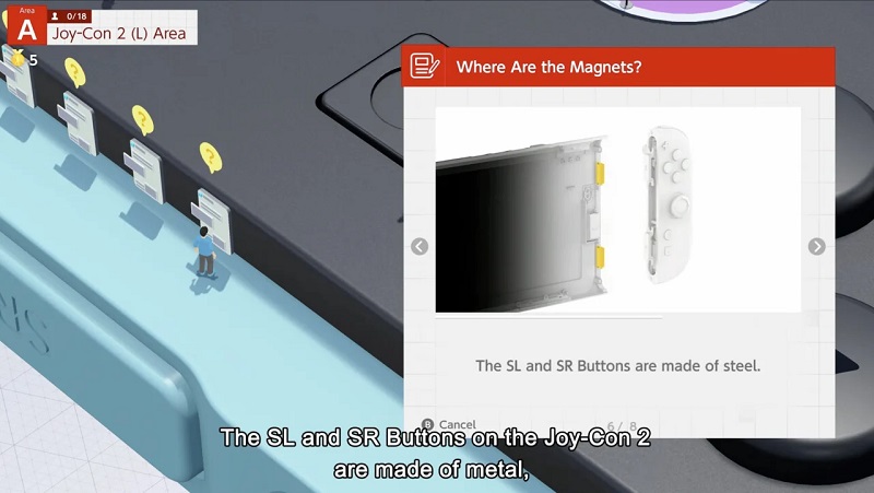 Capture d'écran de la visite de bienvenue de la Nintendo Switch 2 2 Capture d'écran de la visite de bienvenue de la Nintendo Switch 2 2