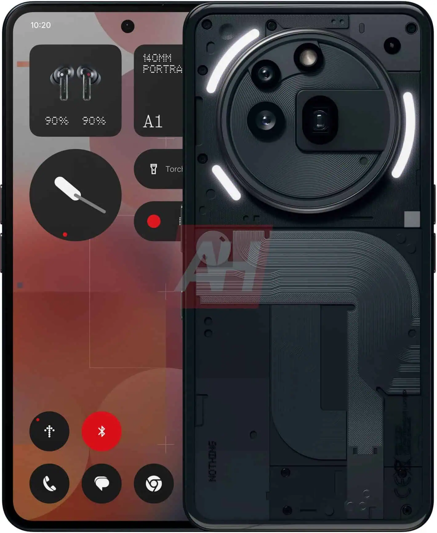 Nothing Phone 3a Pro - Panneau arrière Nothing Phone 3a Pro - Panneau arrière