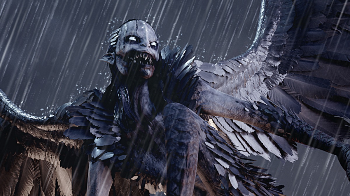 Les harpies ne font que s'améliorer avec l'âge ! Publication de l'illustration de la créature ailée du remake de Gothic. Les harpies ne font que s'améliorer avec l'âge ! Publication de l'illustration de la créature ailée du remake de Gothic.