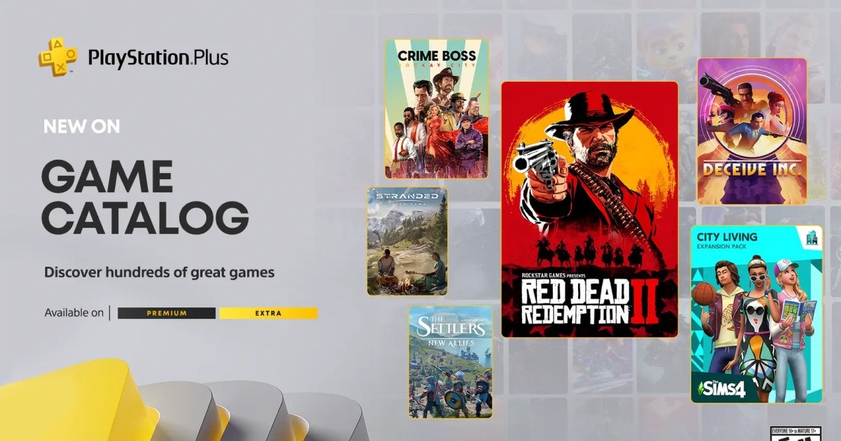 RDR 2, Watch Dogs et huit autres jeux sympas sont désormais disponibles pour les abonnés PlayStation Plus Extra et Premium. RDR 2, Watch Dogs et huit autres jeux sympas sont désormais disponibles pour les abonnés PlayStation Plus Extra et Premium.
