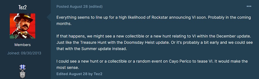 Insider : L'annonce de GTA VI pourrait avoir lieu dans les prochains mois et sera accompagnée d'un événement dans GTA V-2 Insider : L'annonce de GTA VI pourrait avoir lieu dans les prochains mois et sera accompagnée d'un événement dans GTA V-2