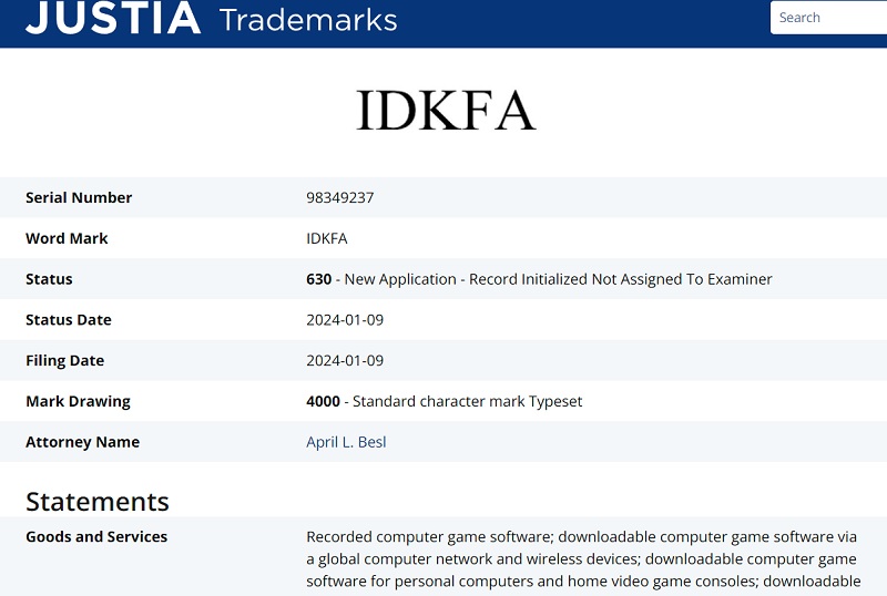 Bethesda a déposé la marque IDKFA : sous ce nom se cache probablement une nouvelle partie de DOOM.-2 Bethesda a déposé la marque IDKFA : sous ce nom se cache probablement une nouvelle partie de DOOM.-2