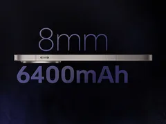 Illustration du OnePlus 13R Détails de la batterie et de l'épaisseur du OnePlus 13R