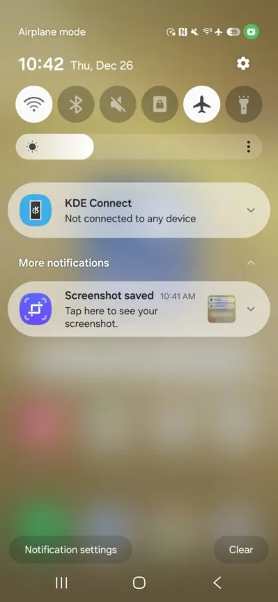 Notifications pliables dans One UI 7.0 Notifications pliables dans One UI 7.0