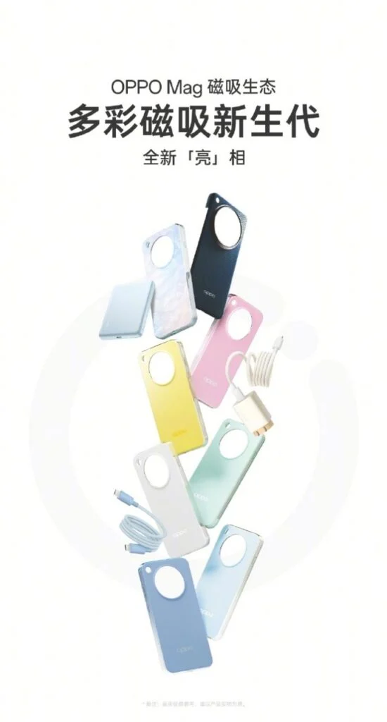 Etui de protection magnétique Oppo