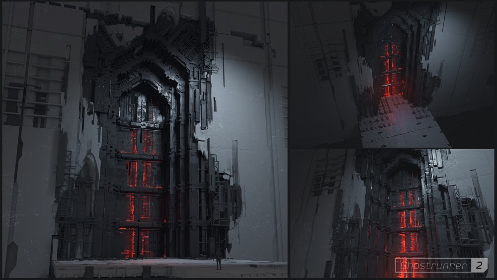 Le style cyberpunk sombre et séduisant du premier concept art de Ghostrunner 2-2 Le style cyberpunk sombre et séduisant du premier concept art de Ghostrunner 2-2