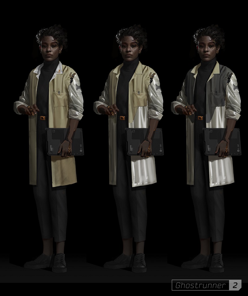 Le style cyberpunk sombre et séduisant du premier concept art de Ghostrunner 2-3 Le style cyberpunk sombre et séduisant du premier concept art de Ghostrunner 2-3