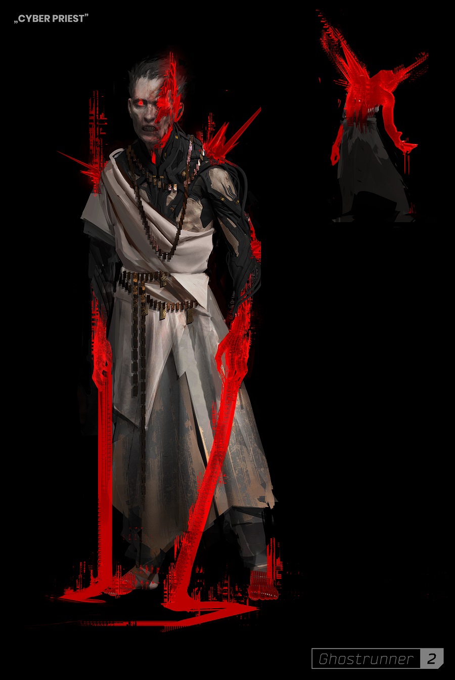 Le style cyberpunk sombre et séduisant du premier concept art de Ghostrunner 2-5 Le style cyberpunk sombre et séduisant du premier concept art de Ghostrunner 2-5