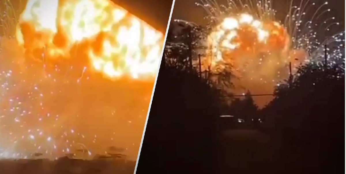 L'Ukraine a lancé une nouvelle frappe sur une base de stockage de munitions d'artillerie : cette fois, c'est une installation militaire de la région de Krasnodar qui a été touchée (vidéo). L'Ukraine a lancé une nouvelle frappe sur une base de stockage de munitions d'artillerie : cette fois, c'est une installation militaire de la région de Krasnodar qui a été touchée (vidéo).