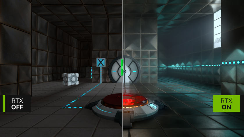 NVIDIA a annoncé la configuration requise pour Portal avec RTX et a annoncé que le remaster sera disponible sur Steam le 8 décembre.-6 NVIDIA a annoncé la configuration requise pour Portal avec RTX et a annoncé que le remaster sera disponible sur Steam le 8 décembre.-6